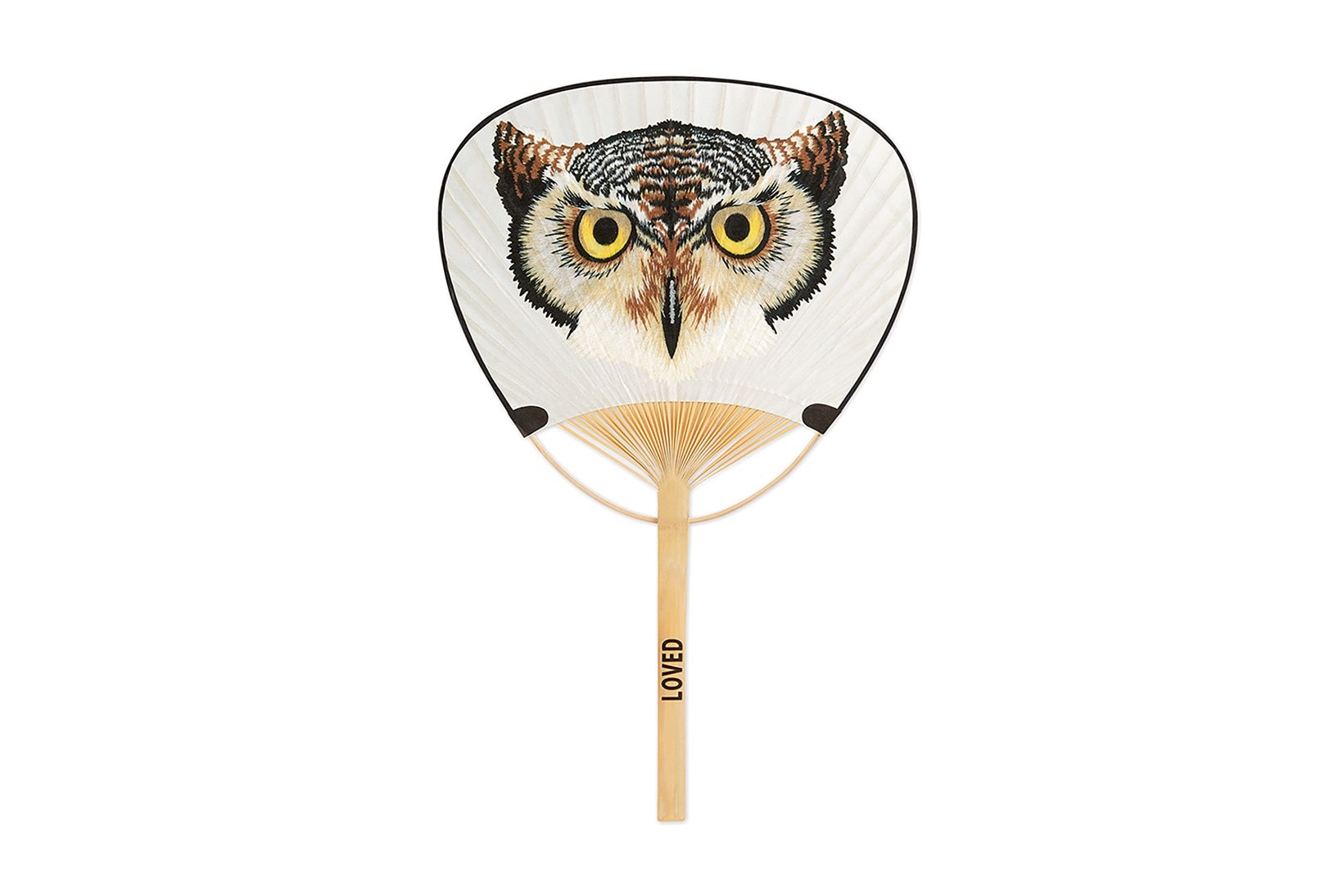 Gucci's Silk Fans Will Cost You $450 USD 2017 Japan Paper Wood Ebony Owl painted Alessandro Michele