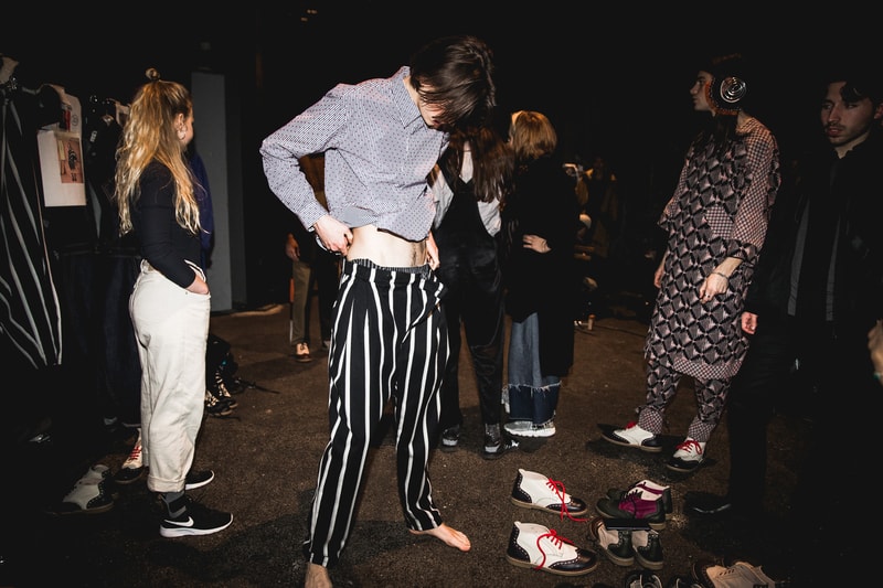 Henrik Vibskov Fall/Winter 2017 Backstage