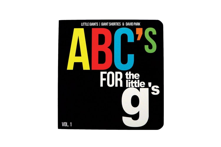 #hypebeastkids: 'ABC's for the Little G's' Teaches Kids the Alphabet Through Sneakers