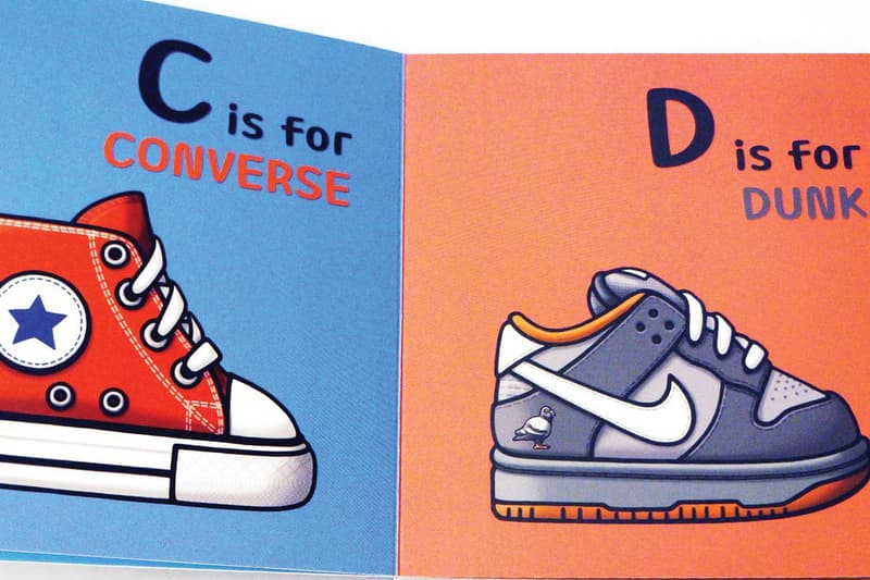 #Hypebeastkids: 'ABC's for the Little G's' Teaches Kids the Alphabet Through Sneakers Bapesta Yeezy
