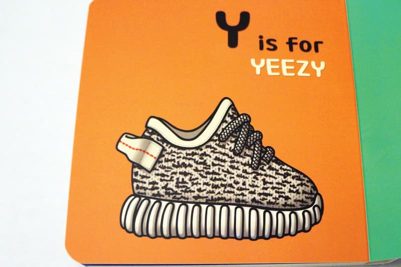 #Hypebeastkids: 'ABC's for the Little G's' Teaches Kids the Alphabet Through Sneakers Bapesta Yeezy