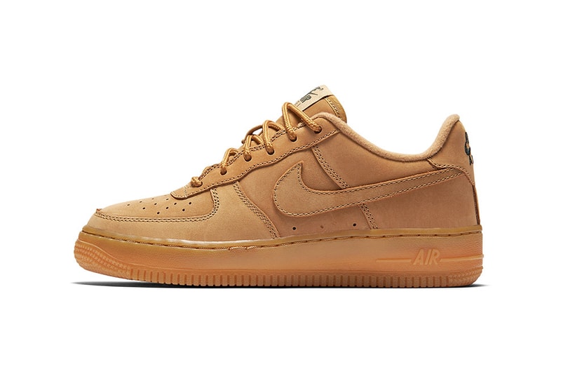 hypebeastkids Nike Air Force 1 Low Wheat