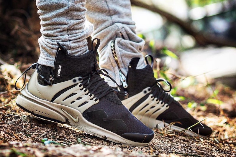 HYPEFEET ACRONYM x NikeLab Presto Mid Neon Green