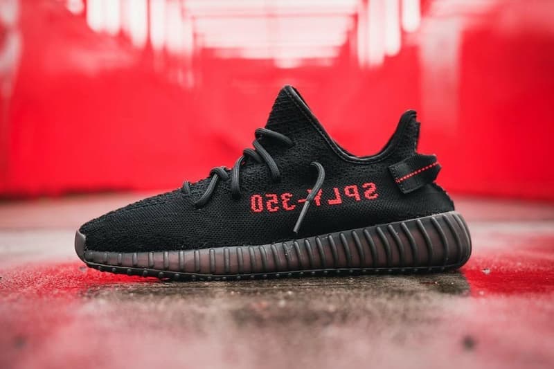 HYPEFEET adidas YEEZY BOOST 350 V2 Black Red