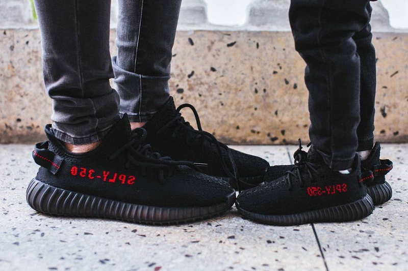 HYPEFEET adidas YEEZY BOOST 350 V2 Black Red