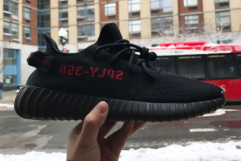 HYPEFEET adidas YEEZY BOOST 350 V2 Black Red