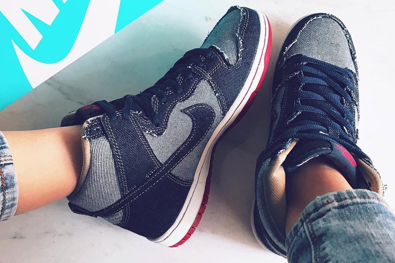 HYPEFEET Nike SB Dunk High Reese Denim