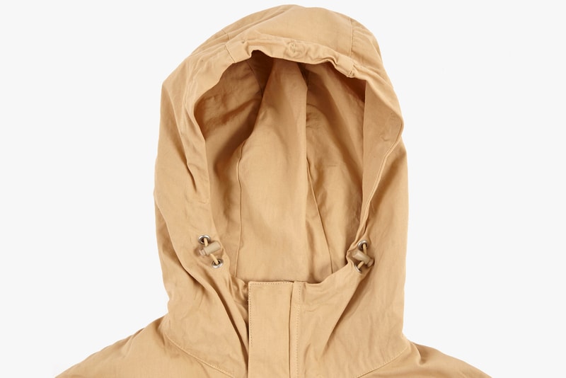 JohnUNDERCOVER Dip-Dye Hooded Jacket in Red