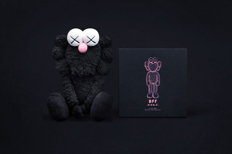 KAWS Is Set to Re-Release His Black BFF Plush Tomorrow