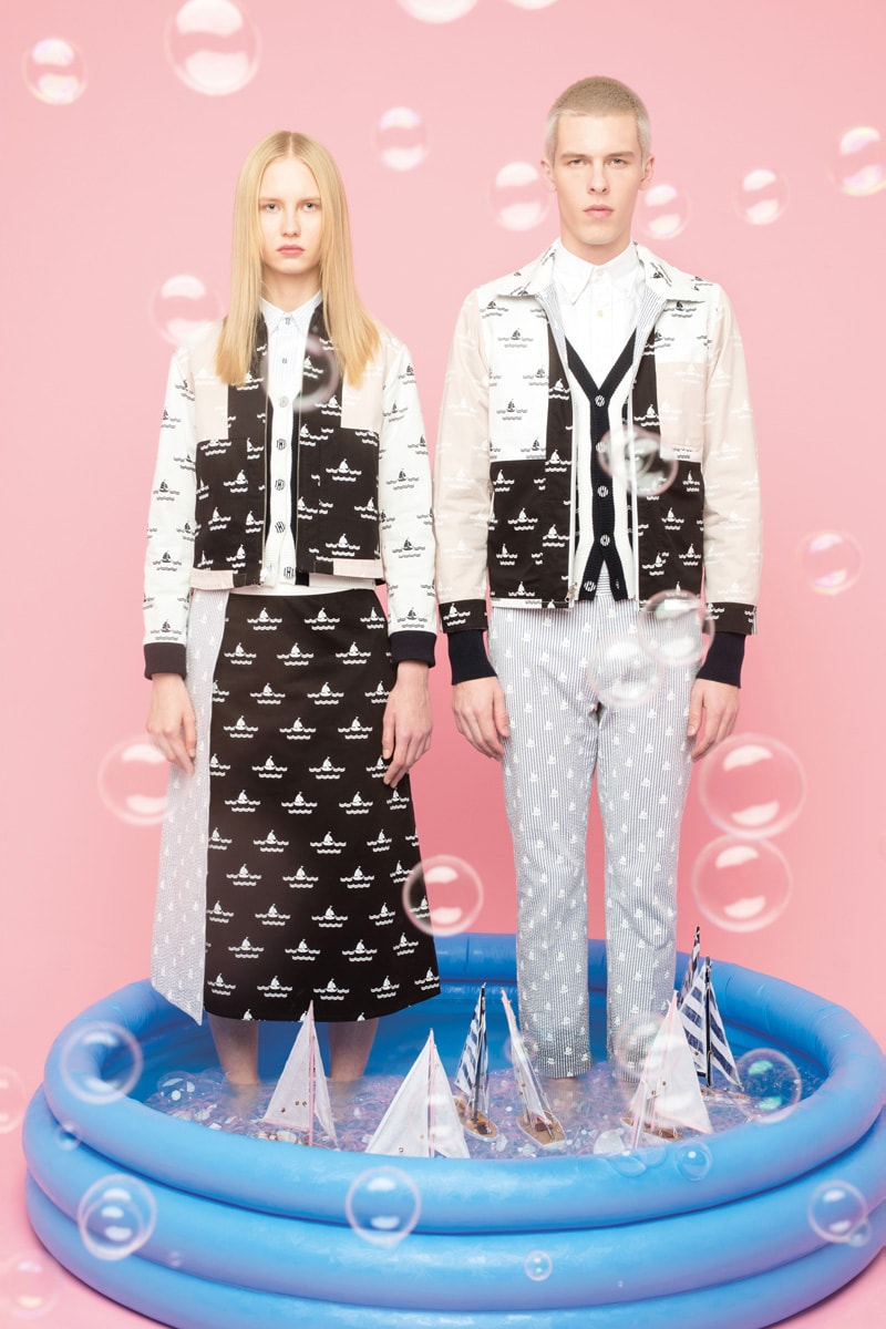 KOE THOM BROWNE Sailboat Themed Collection