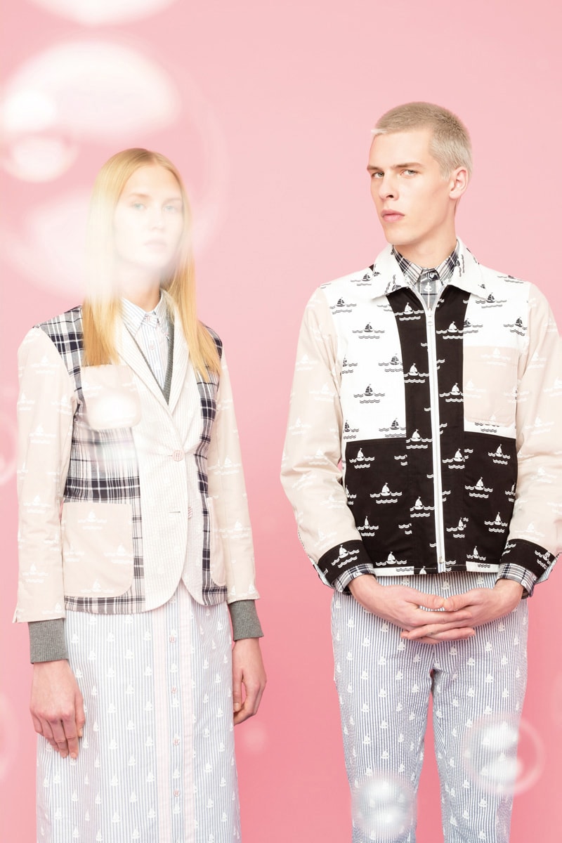 KOE THOM BROWNE Sailboat Themed Collection