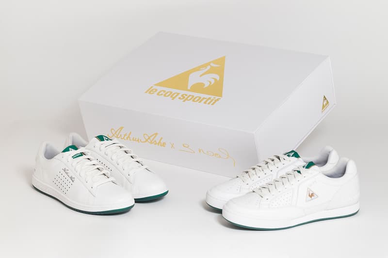 Le Coq Sportif 1978 Arthur Ashe Yannick Noah 