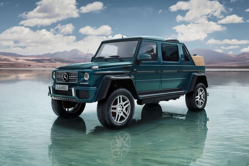 Check out the Mercedes-Maybach G650 Landaulet