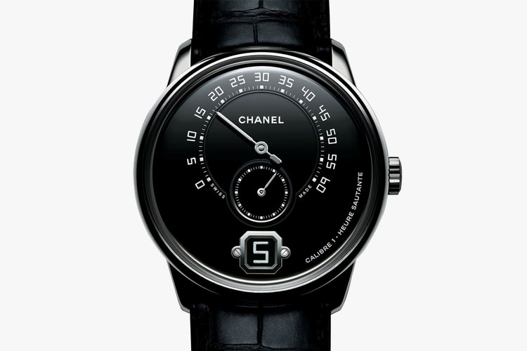 The Monsieur de Chanel Returns in Limited Edition Platinum With Black Enamel
