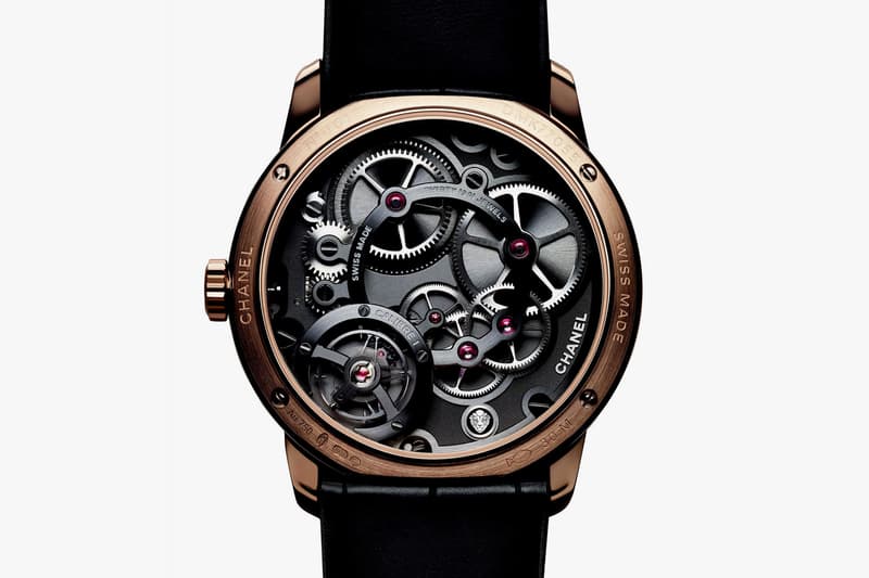 Monsieur de Chanel Limited Edition Platinum and Black Enamel