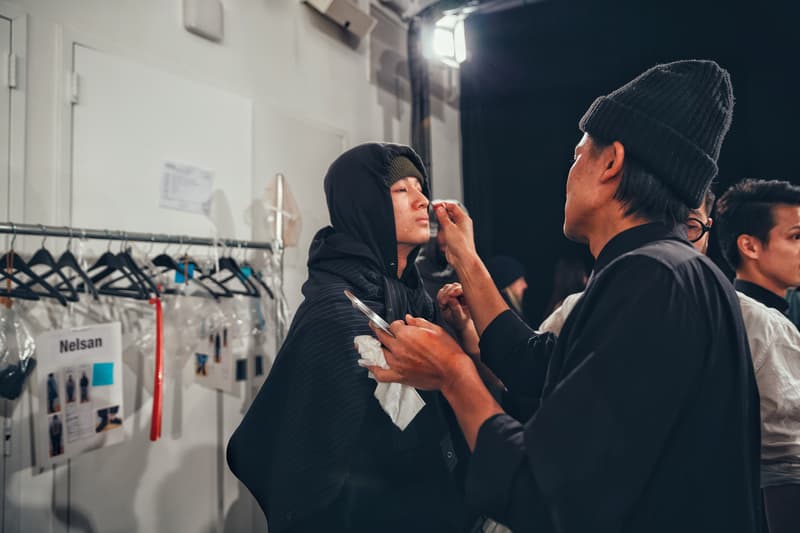 N HOOLYWOOD Daisuke Obana Backstage New York Fashion Week Mens