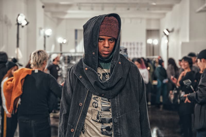 N HOOLYWOOD Daisuke Obana Backstage New York Fashion Week Mens