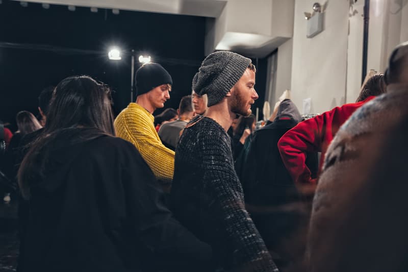 N HOOLYWOOD Daisuke Obana Backstage New York Fashion Week Mens