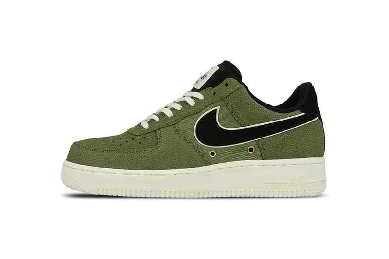 Nike Air Force 1 07 LV8 Crocskin Green Cream Sail