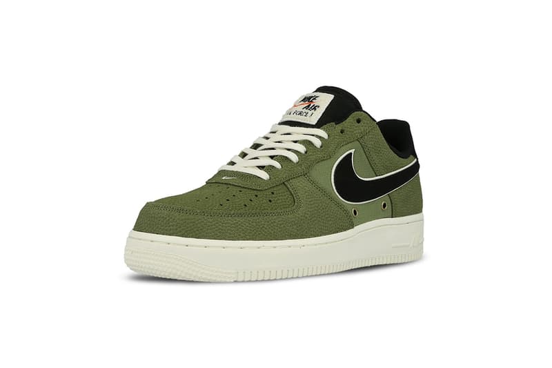 Nike Air Force 1 07 LV8 Crocskin Green Cream Sail