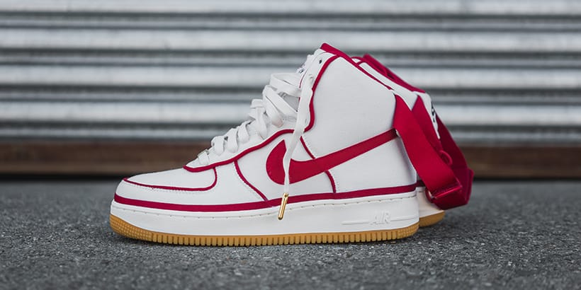 nike air force 1 gym red