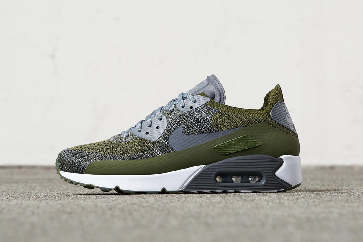 nike air max 9 ultra 2. flyknit olive