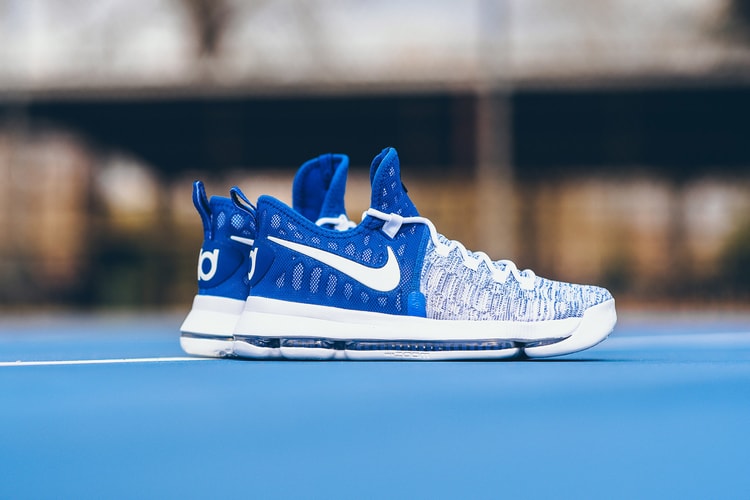 The Nike KD 9 "Game Royal" Keeps It Clean for the Warriors' Home Court