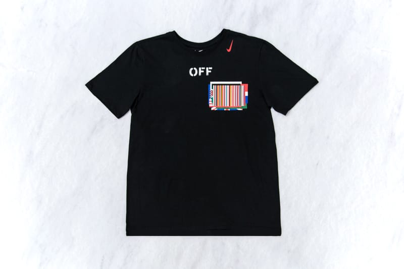 off white nike shirt