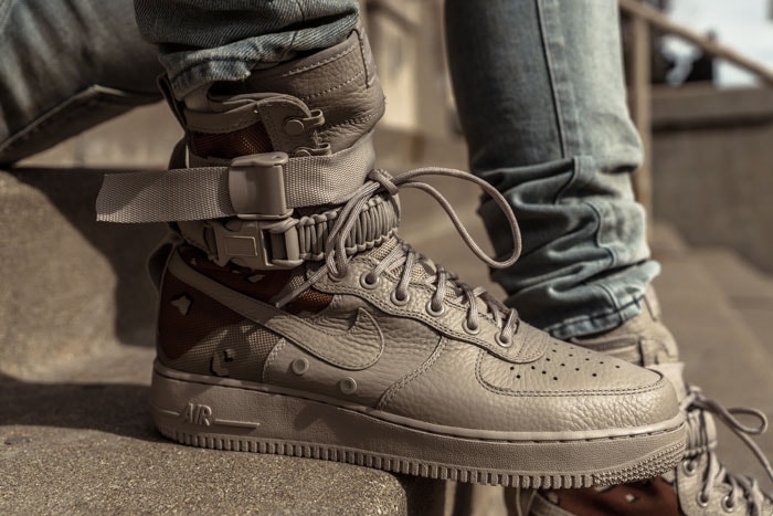 Nike SF-AF1 Special Field Air Force 1 Desert Camo and Closer |