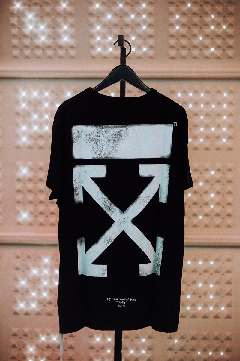 OFF-WHITE Daft Punk Darlin' Merch Maxfield Pop-Up