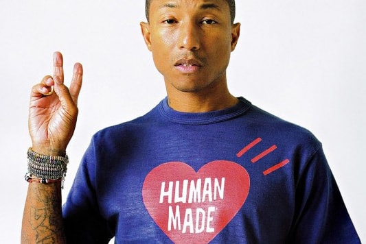 Pharrell Williams Models HUMAN MADE for 'SENSE' Magazine 2017 Spring/Summer Editorial