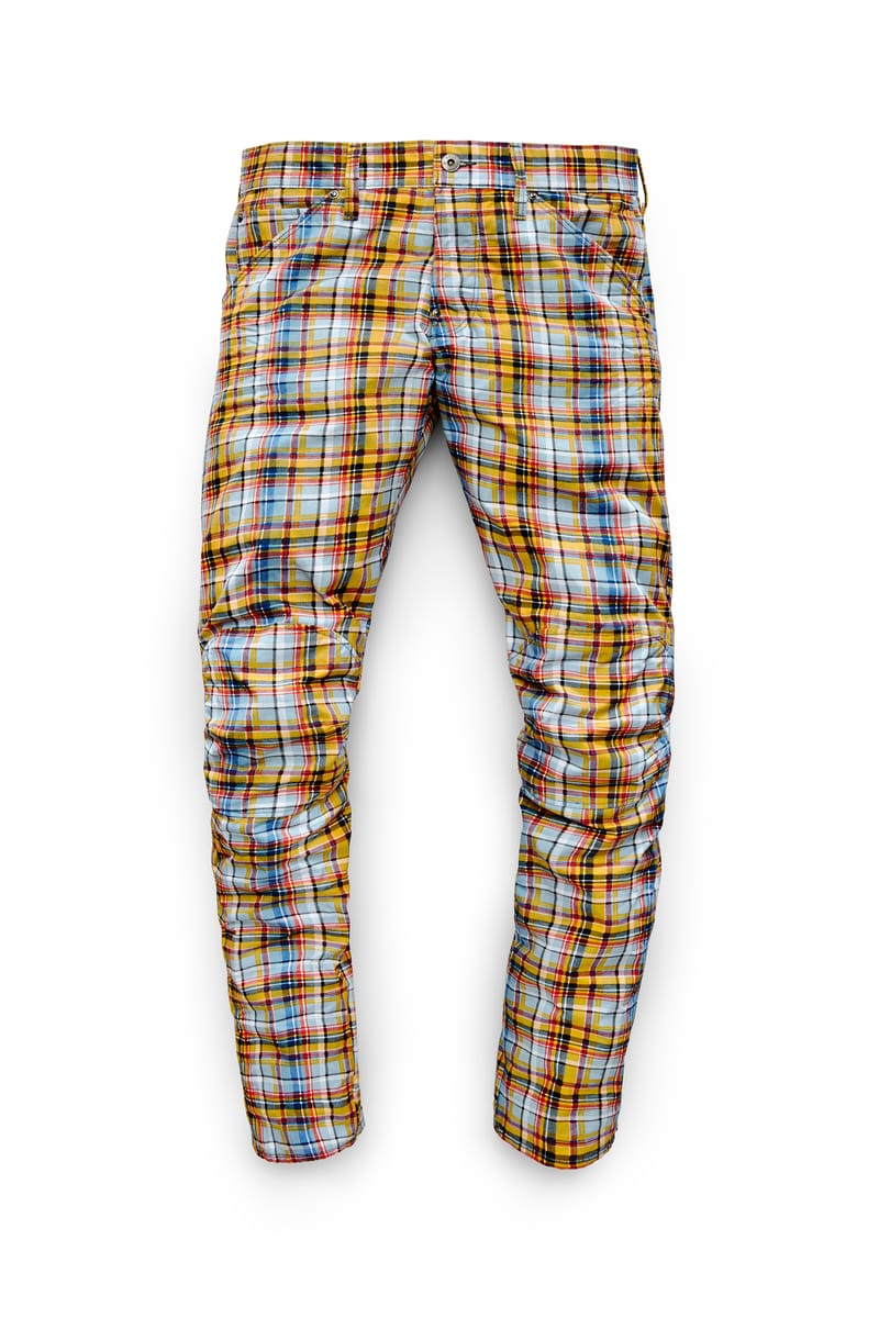 g star tartan pants