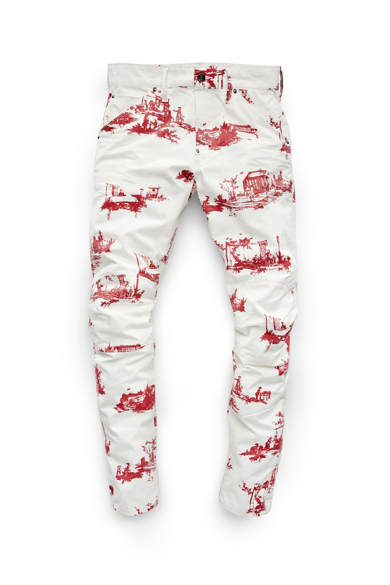 Pharrell Williams G-Star Elwood X25 2017 Spring/Summer Collection Pants Denim