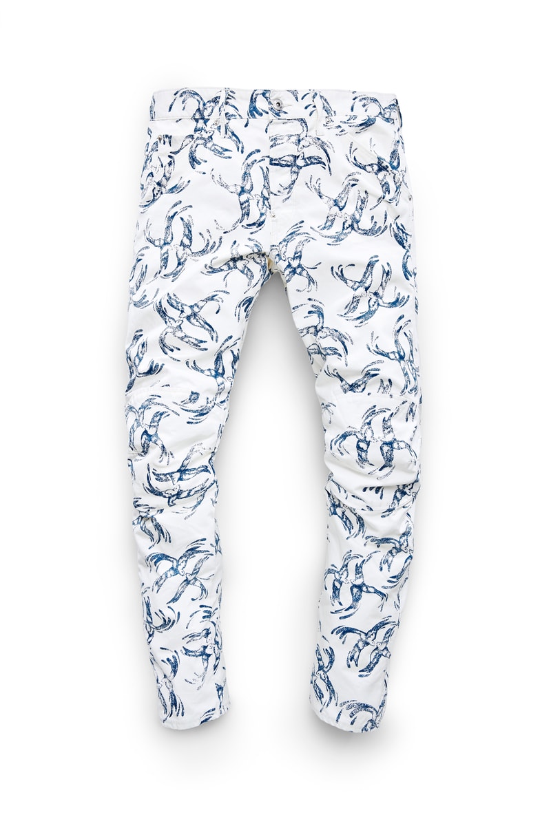Pharrell Williams G-Star Elwood X25 2017 Spring/Summer Collection Pants Denim