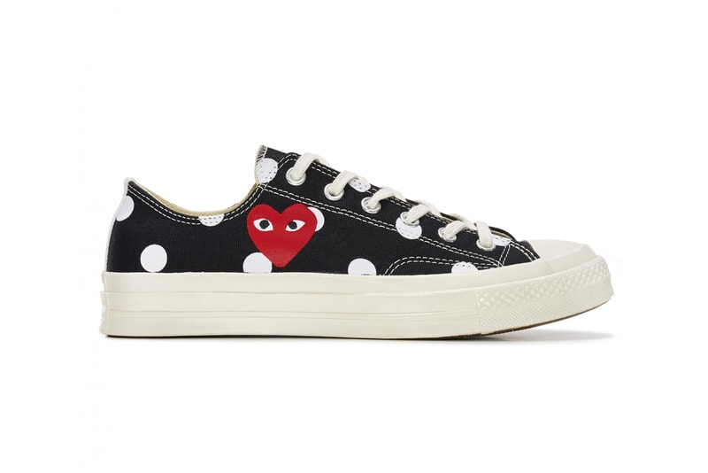 COMME des GARÇONS PLAY x Converse Chuck Taylor All Star '70 Polka Dot