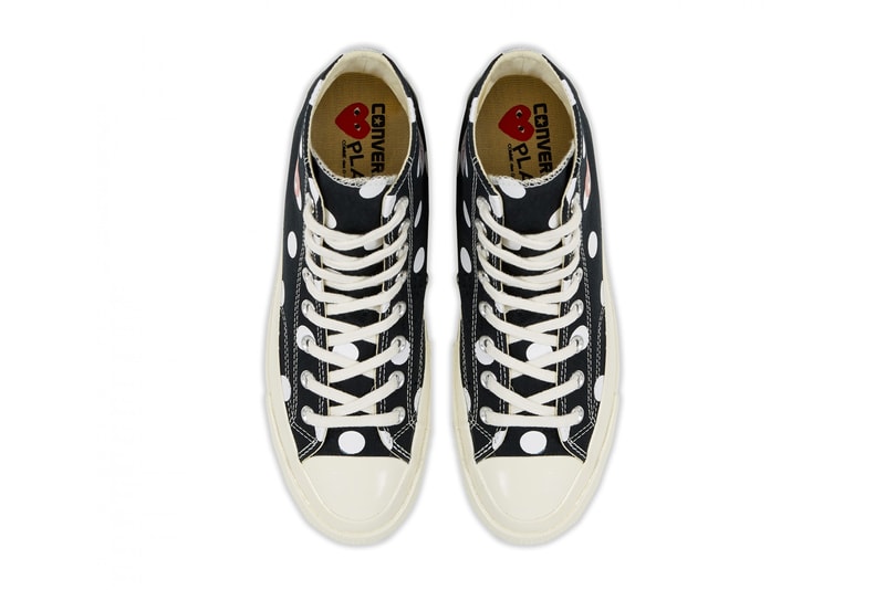 COMME des GARÇONS PLAY x Converse Chuck Taylor All Star '70 Polka Dot