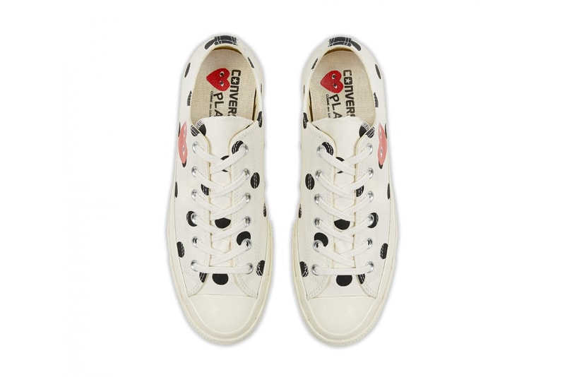 COMME des GARÇONS PLAY x Converse Chuck Taylor All Star '70 Polka Dot
