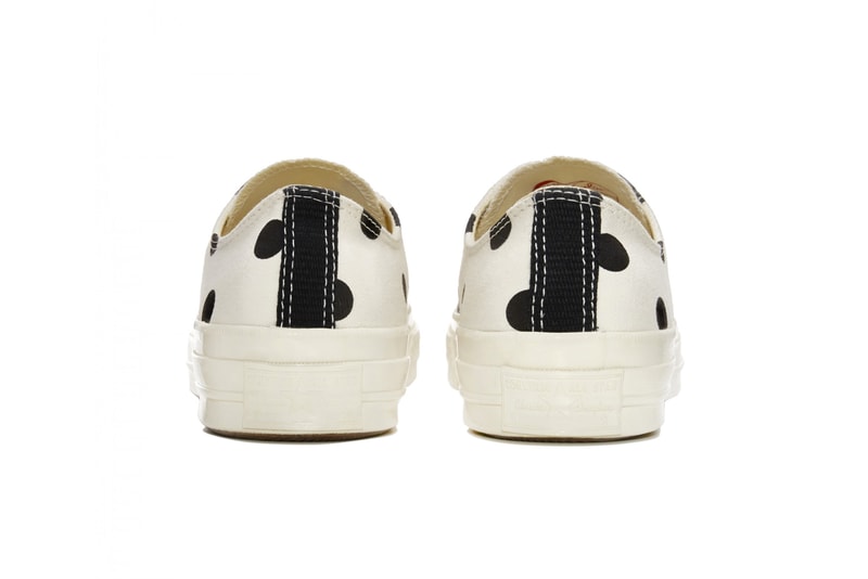 COMME des GARÇONS PLAY x Converse Chuck Taylor All Star '70 Polka Dot