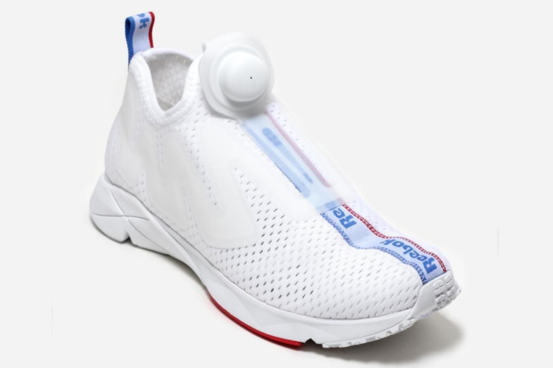 Reebok Pump Supreme Jacquard Tape Construction