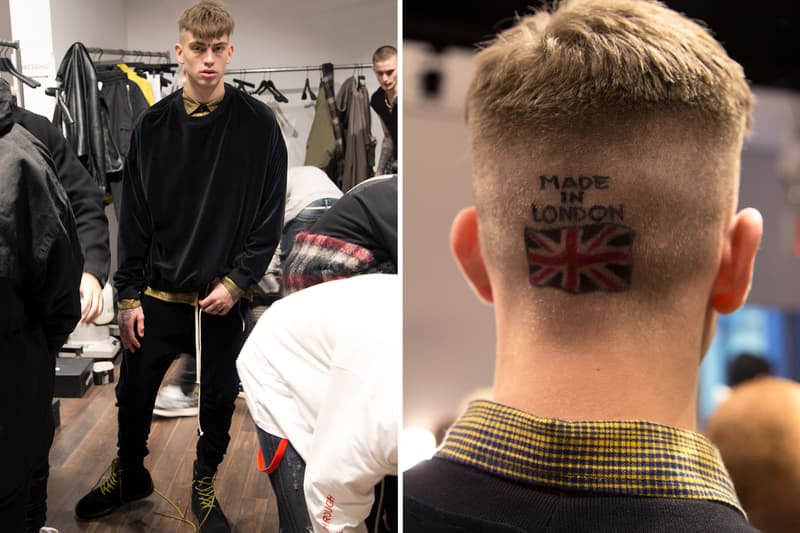 Represent Backstage New York Fashion Week George Heaton