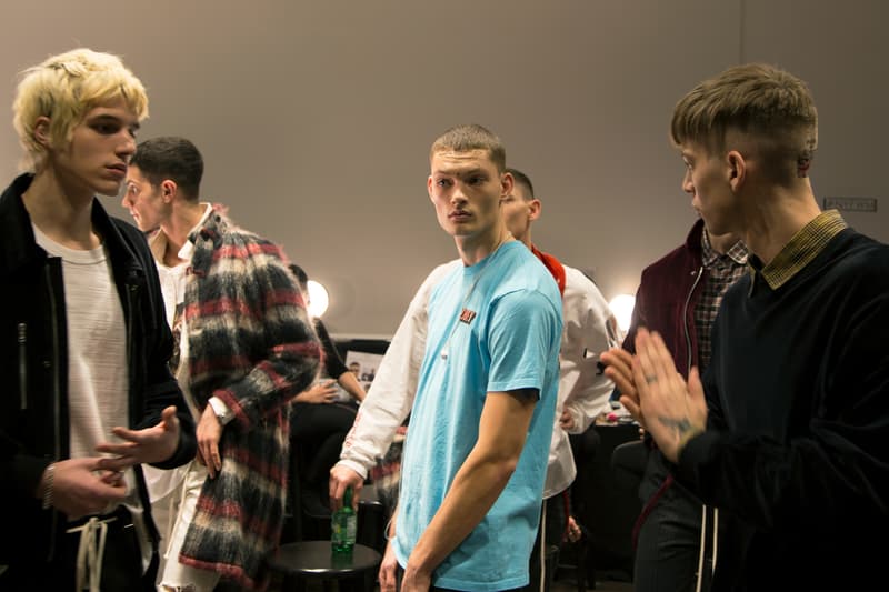 Represent Backstage New York Fashion Week George Heaton