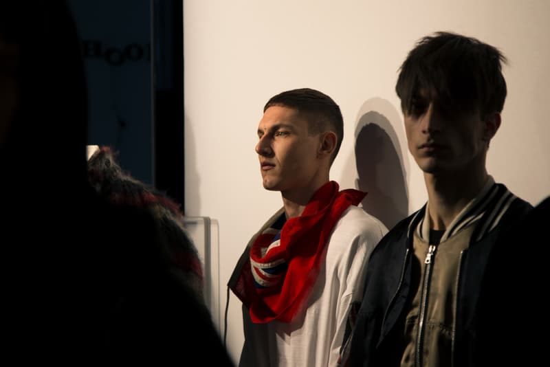 Represent Backstage New York Fashion Week George Heaton