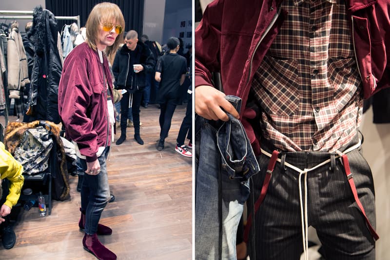 Represent Backstage New York Fashion Week George Heaton