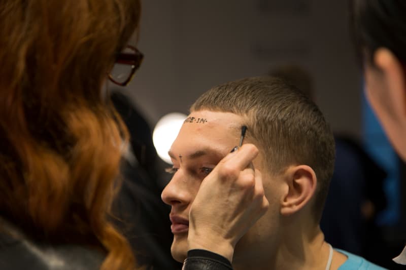 Represent Backstage New York Fashion Week George Heaton