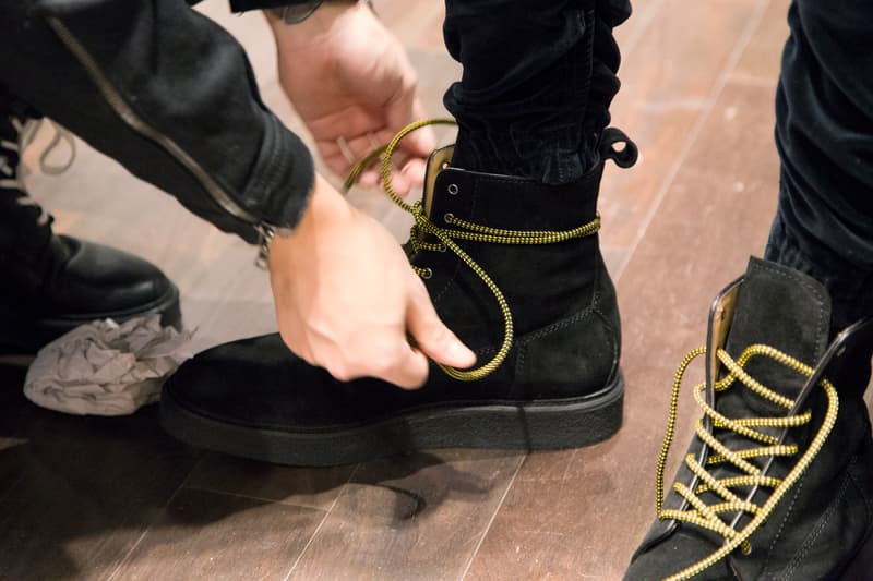 Represent Backstage New York Fashion Week George Heaton