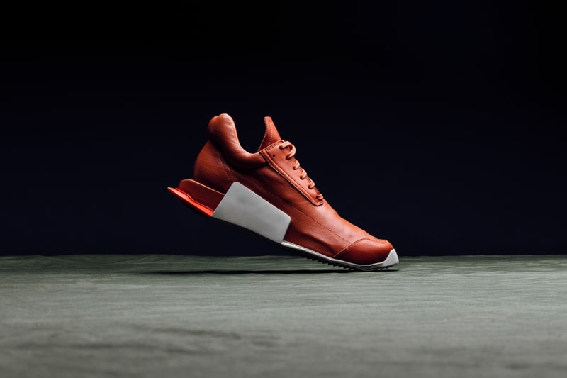 Rick Owens adidas Level Runner Low Orange Milk Dinge