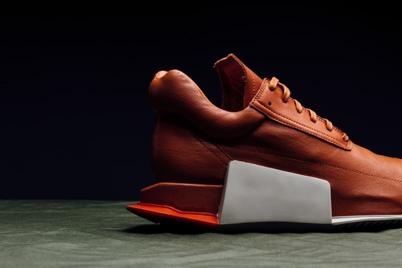 Rick Owens adidas Level Runner Low Orange Milk Dinge