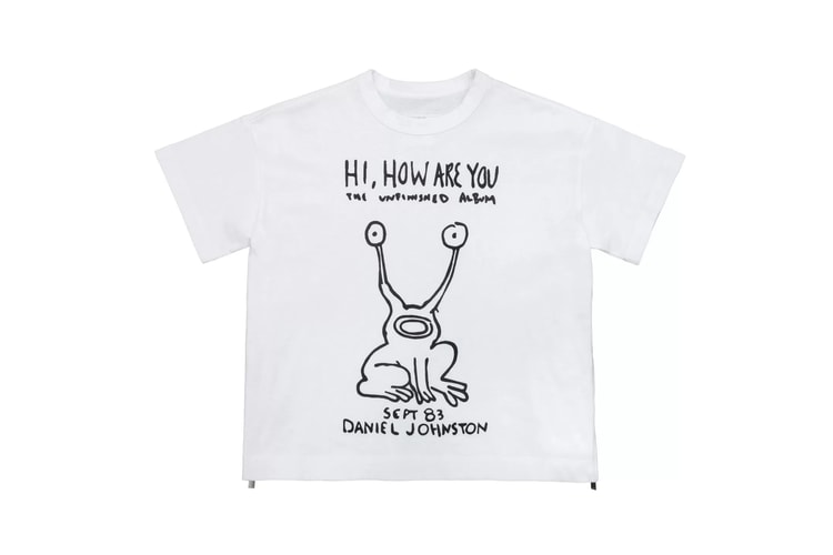 sacai's Latest T-Shirt Allows You to Channel Kurt Cobain