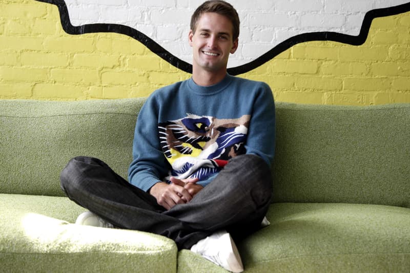 Evan spiegel snap snapchat