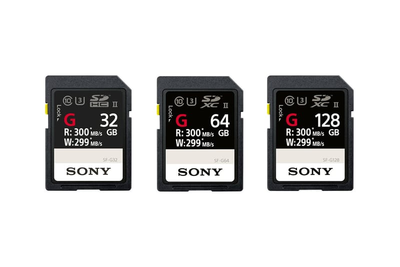 Sony Unveils Its SF-G Series UHS-II SD, Dubbed the World's Fastest Memory Cards